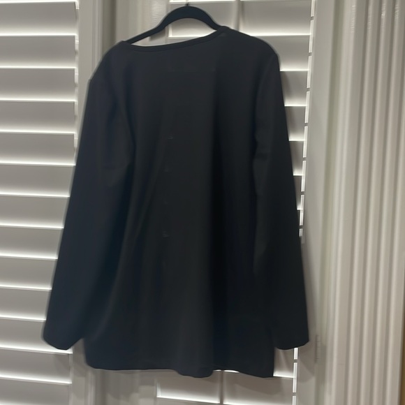 Black Chicos Size 2 (12/14)  long sleeve jacket - Picture 7 of 7